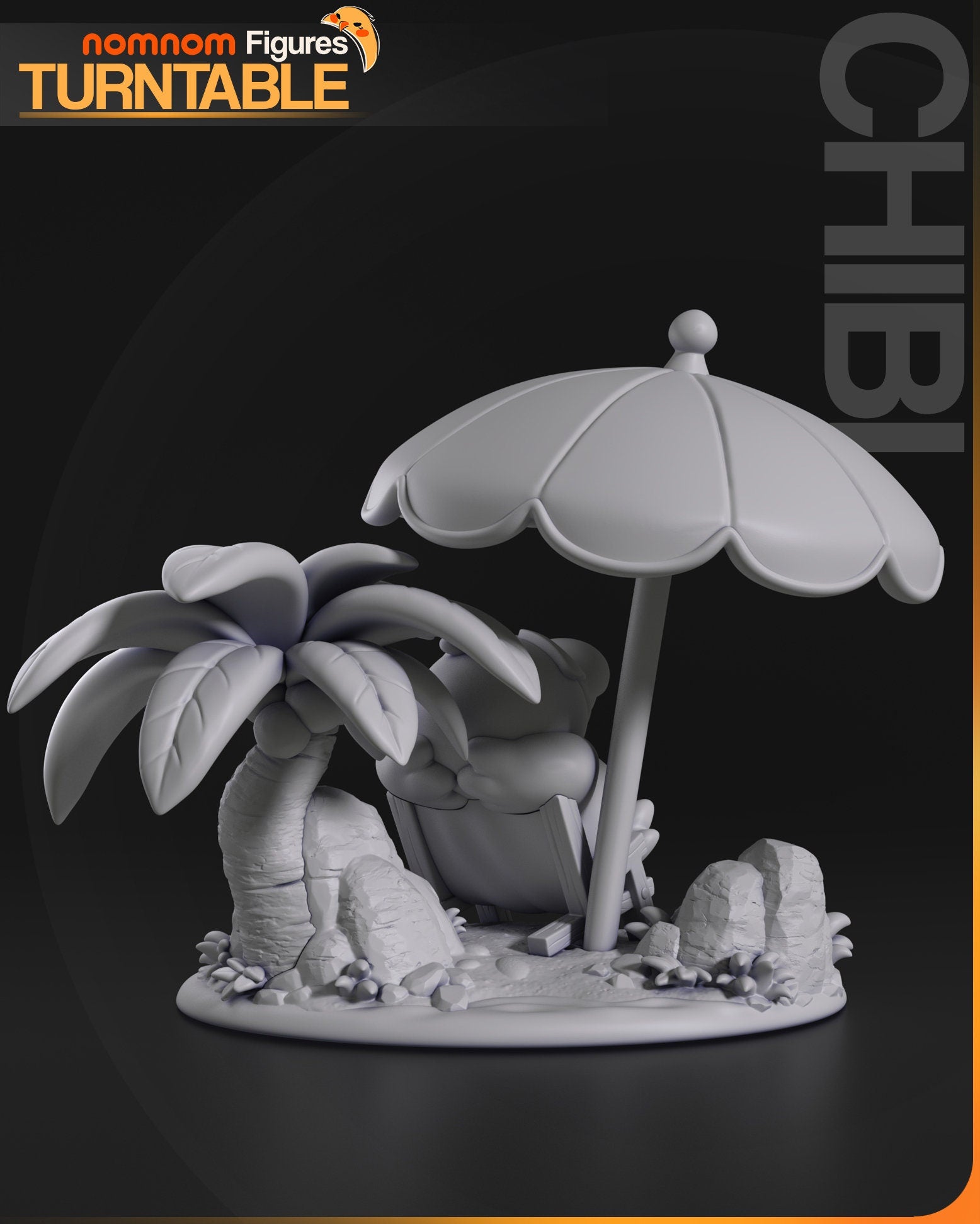 Psychic Duck | Resin Garage Kit Figure Anime Game Fan Art | Nomnom Figures