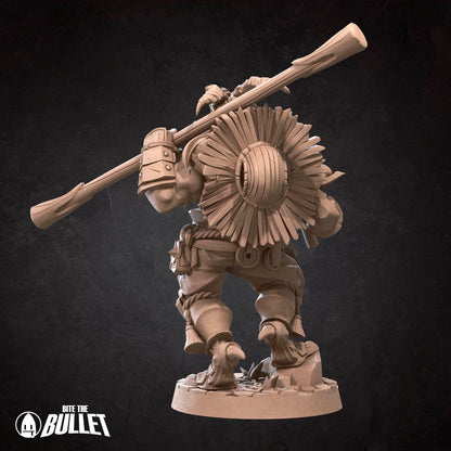 Dragonborn Monk | TABLETOP SCALE | TTRPG Miniature | Bite the Bullet | Unpainted, Unplated Resin 8k