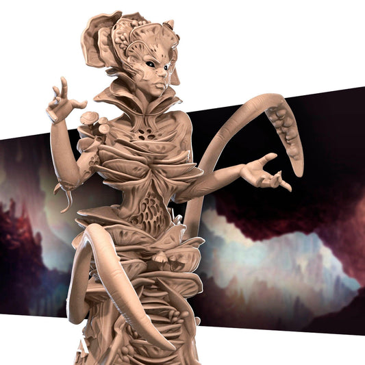 Exotic Zuggy, Lord of the Abyss | Angel Woman Pinup SFW NSFW Model Miniature | Bite the Bullet