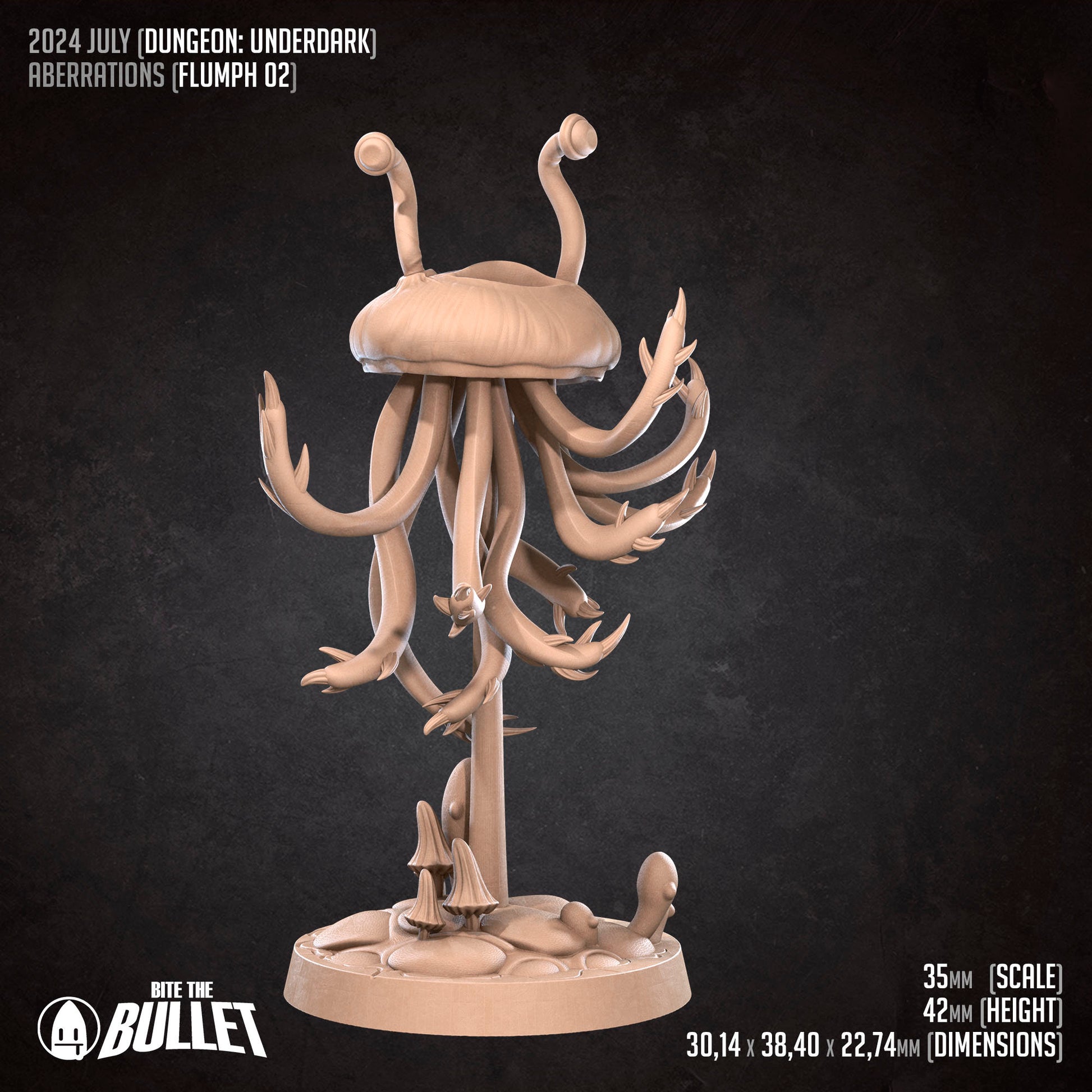 Flumph | TABLETOP SCALE | D&D TTRPG Miniature | Bite the Bullet