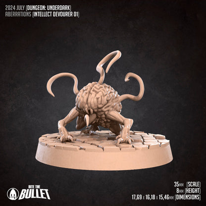 Intellect Devourers | TABLETOP SCALE | D&D TTRPG Miniature | Bite the Bullet
