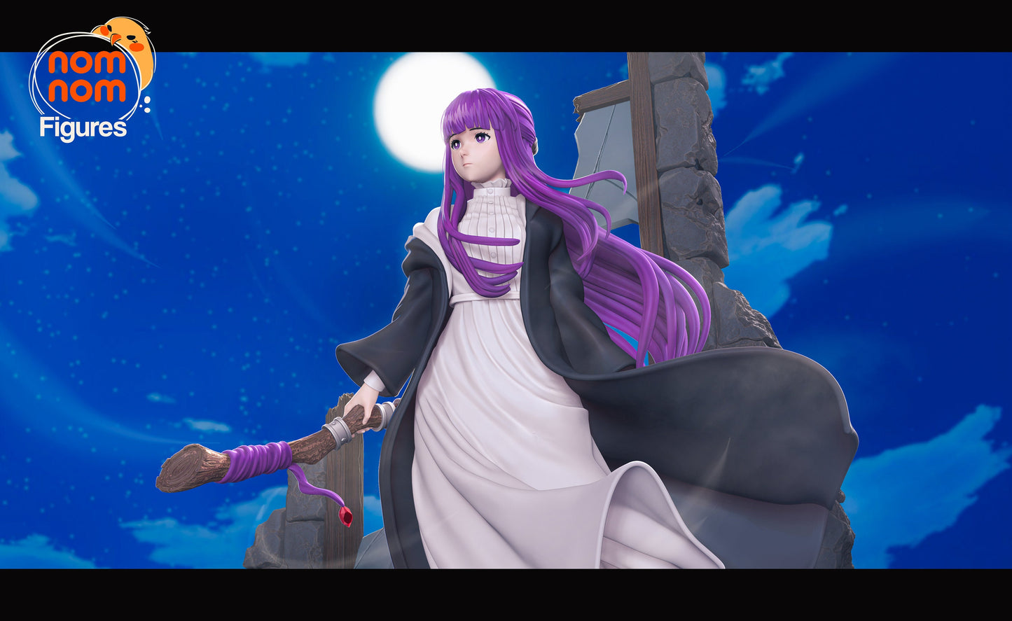 Young Human Mage | Resin Garage Kit Figure Anime Fan Art | Nomnom Figures