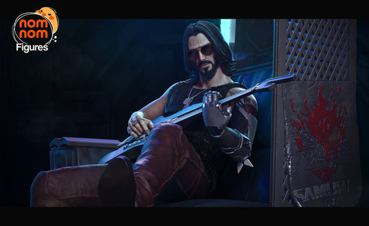 Famous Rockerboy | Resin Garage Kit Figure Game Fan Art | Nomnom Figures