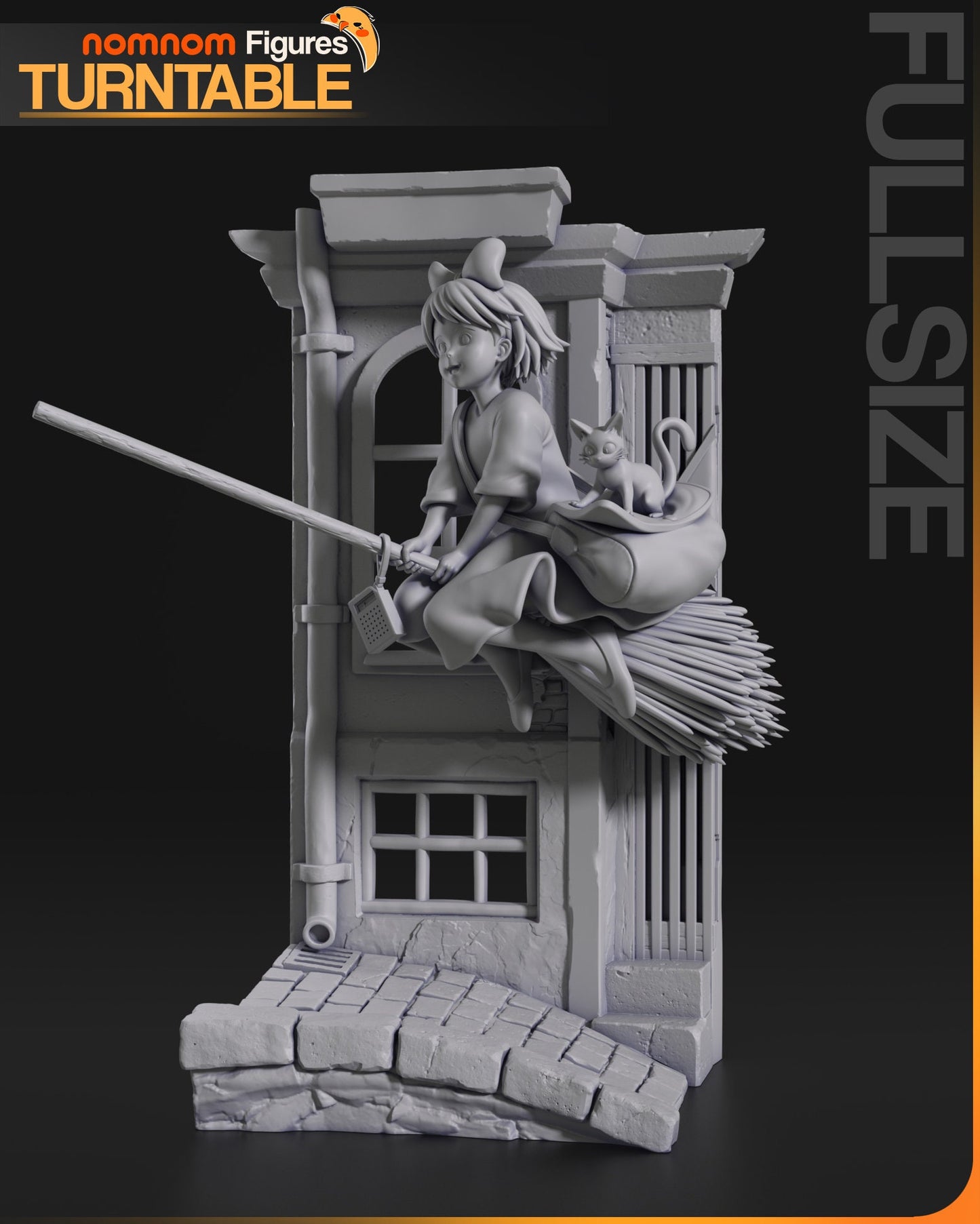 Delivery Witch | Resin Garage Kit Figure Anime Fan Art | Nomnom Figures