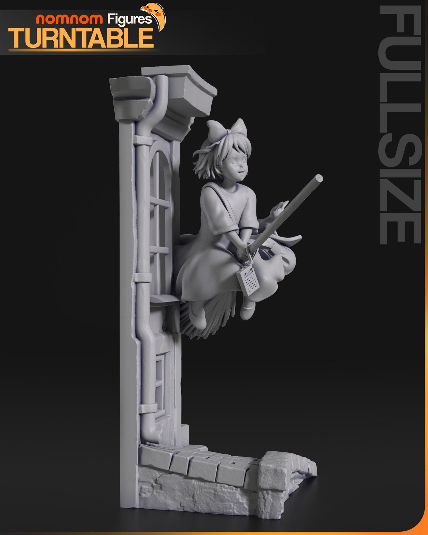 Delivery Witch | Resin Garage Kit Figure Anime Fan Art | Nomnom Figures