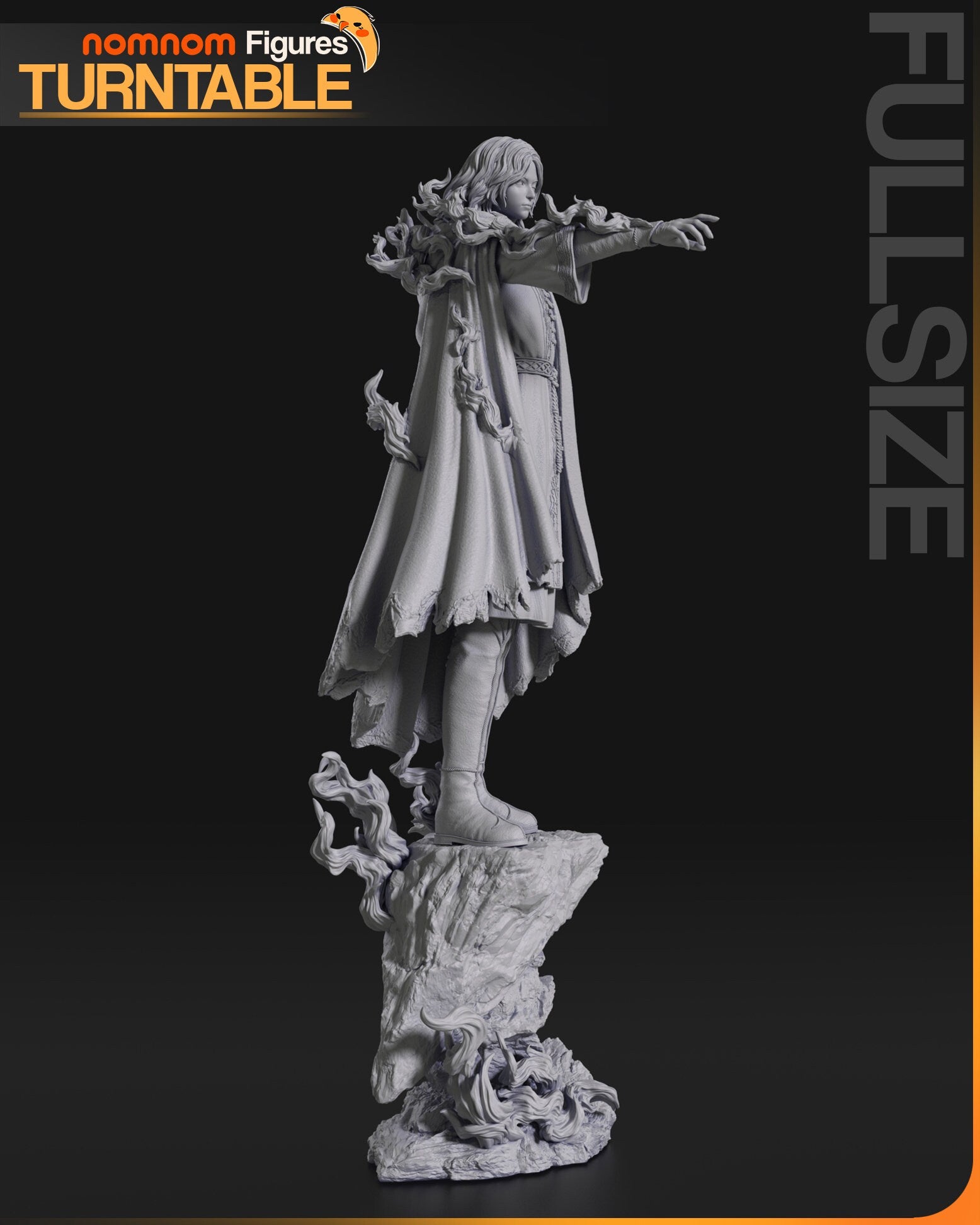 Spectral Maiden | Resin Garage Kit Figure Game Fan Art | Nomnom Figures