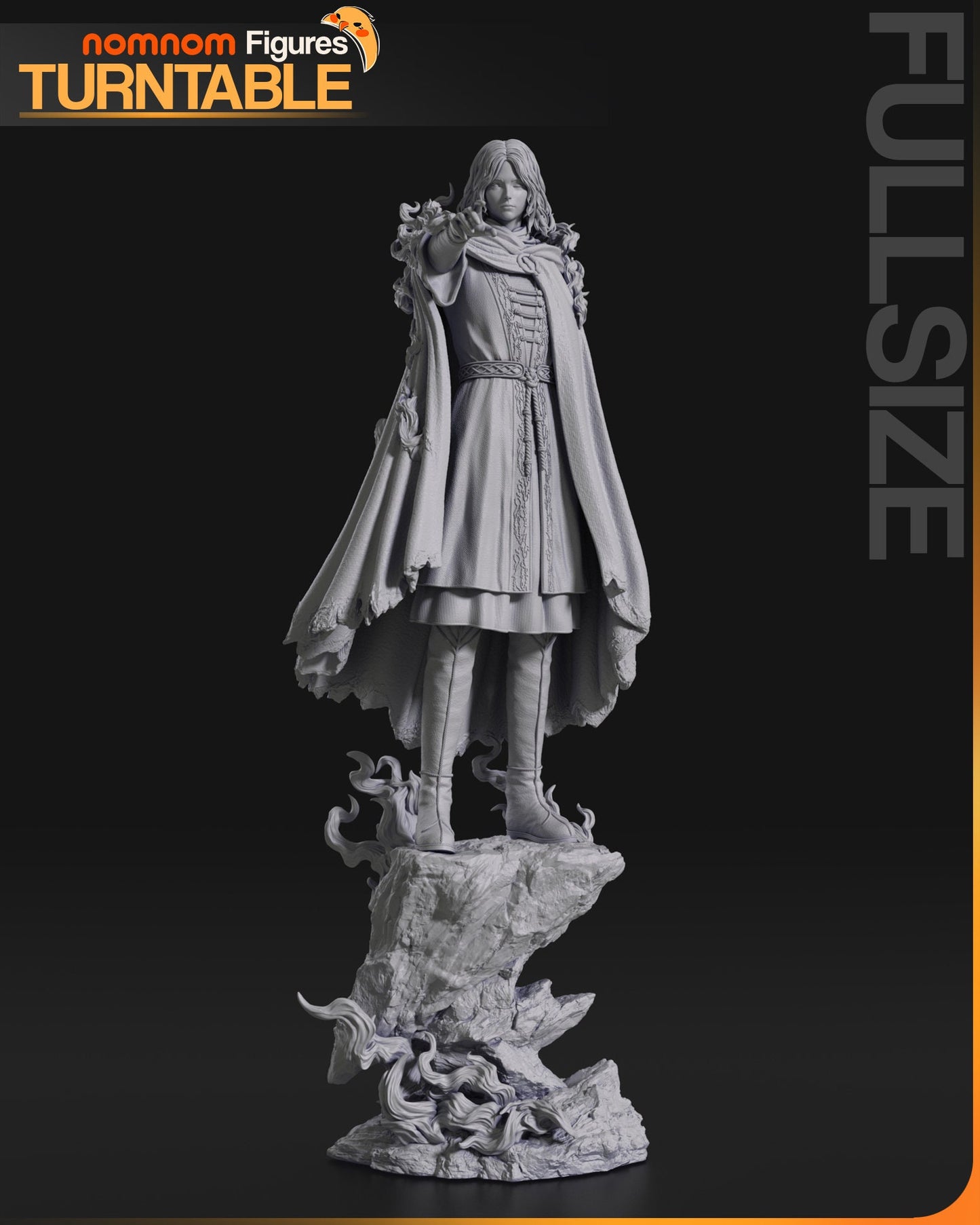 Spectral Maiden | Resin Garage Kit Figure Game Fan Art | Nomnom Figures