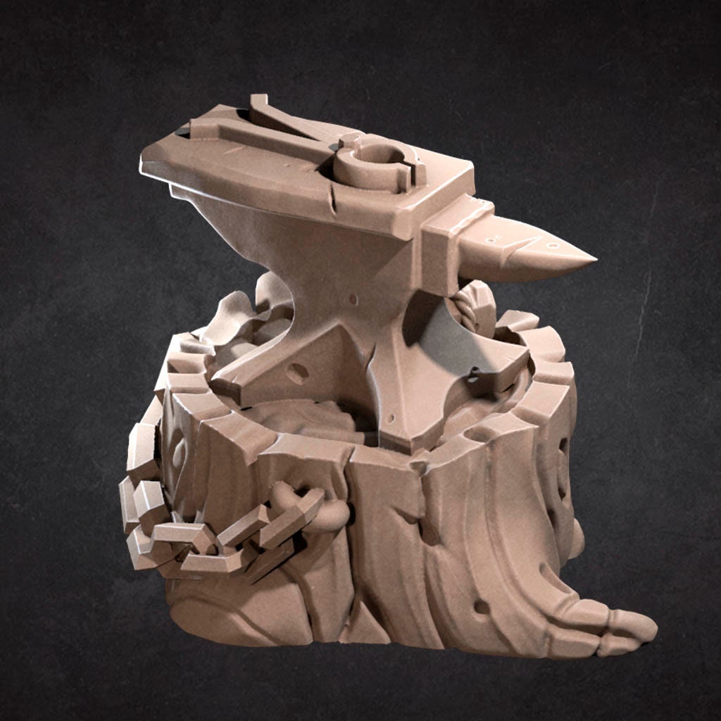 Blacksmith Pack | D&D Pirate Scatter Scenery | Bite the Bullet