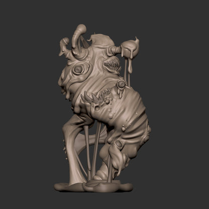 Jubilex, Pestilence Boss | TABLETOP SCALE | D&D TTRPG Miniature | Bite the Bullet | Unpainted, Unplated Resin 8k