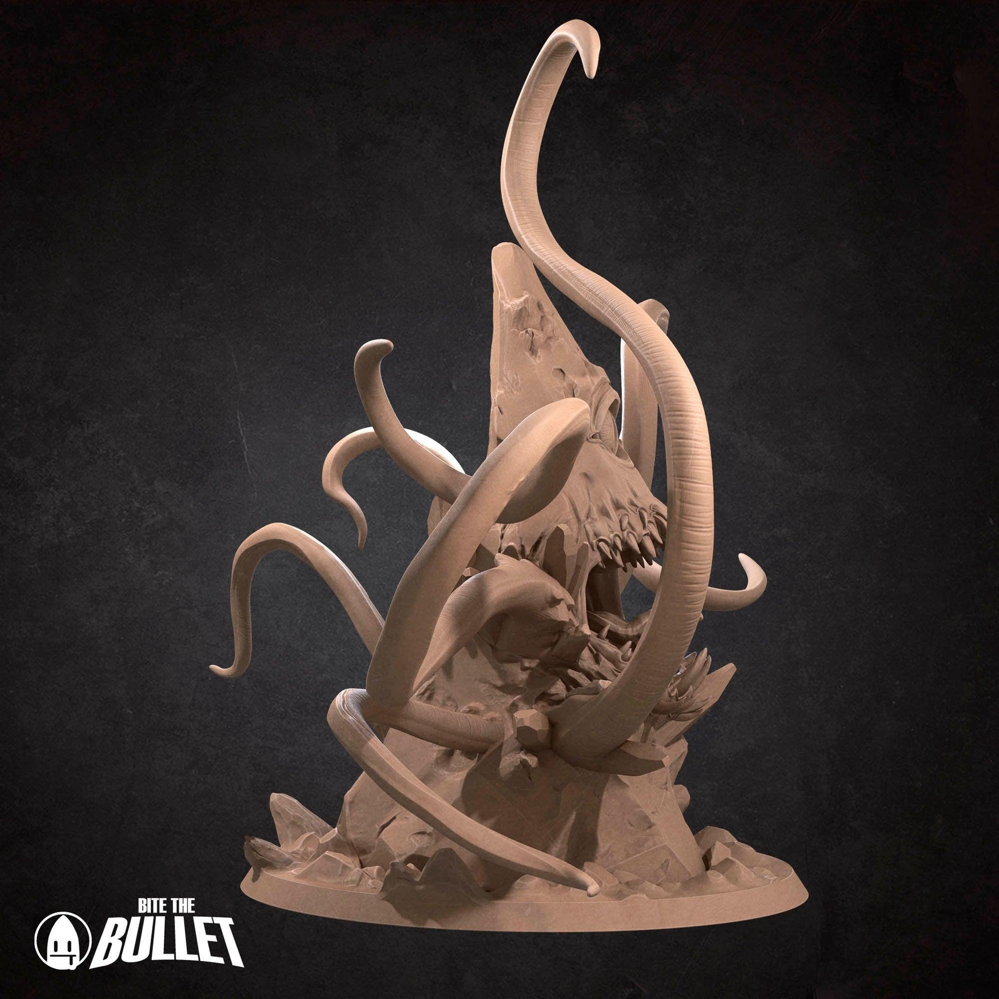 Roper, Cavern Boss | TABLETOP SCALE | D&D TTRPG Miniature | Bite the Bullet | Unpainted, Unplated Resin 8k
