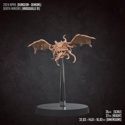 Vargouilles | TABLETOP SCALE | D&D TTRPG Miniature | Bite the Bullet