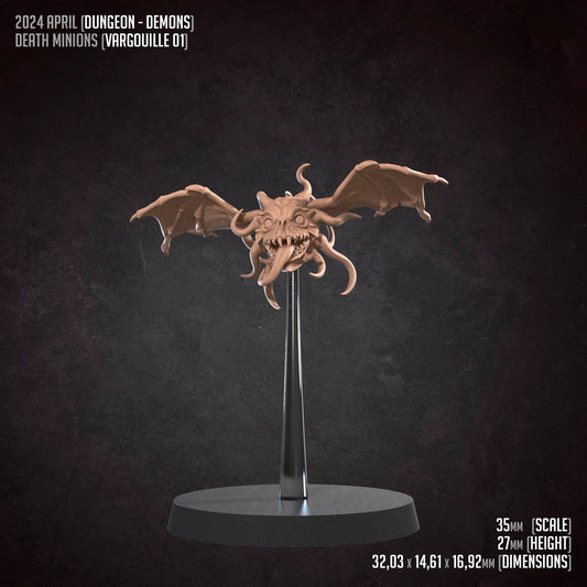 Vargouilles | TABLETOP SCALE | D&D TTRPG Miniature | Bite the Bullet