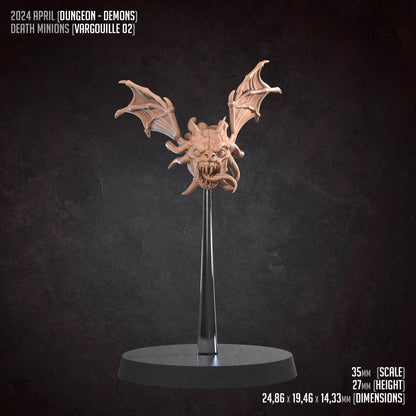 Vargouilles | TABLETOP SCALE | D&D TTRPG Miniature | Bite the Bullet