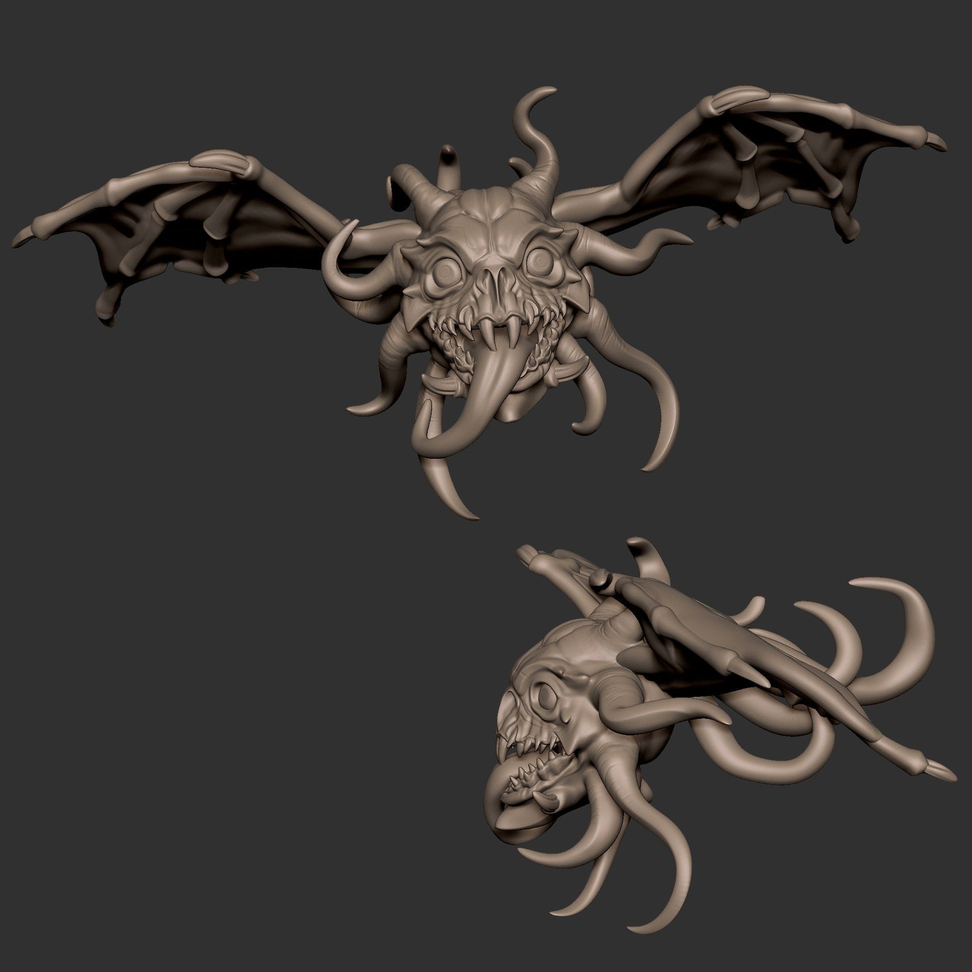 Vargouilles | TABLETOP SCALE | D&D TTRPG Miniature | Bite the Bullet