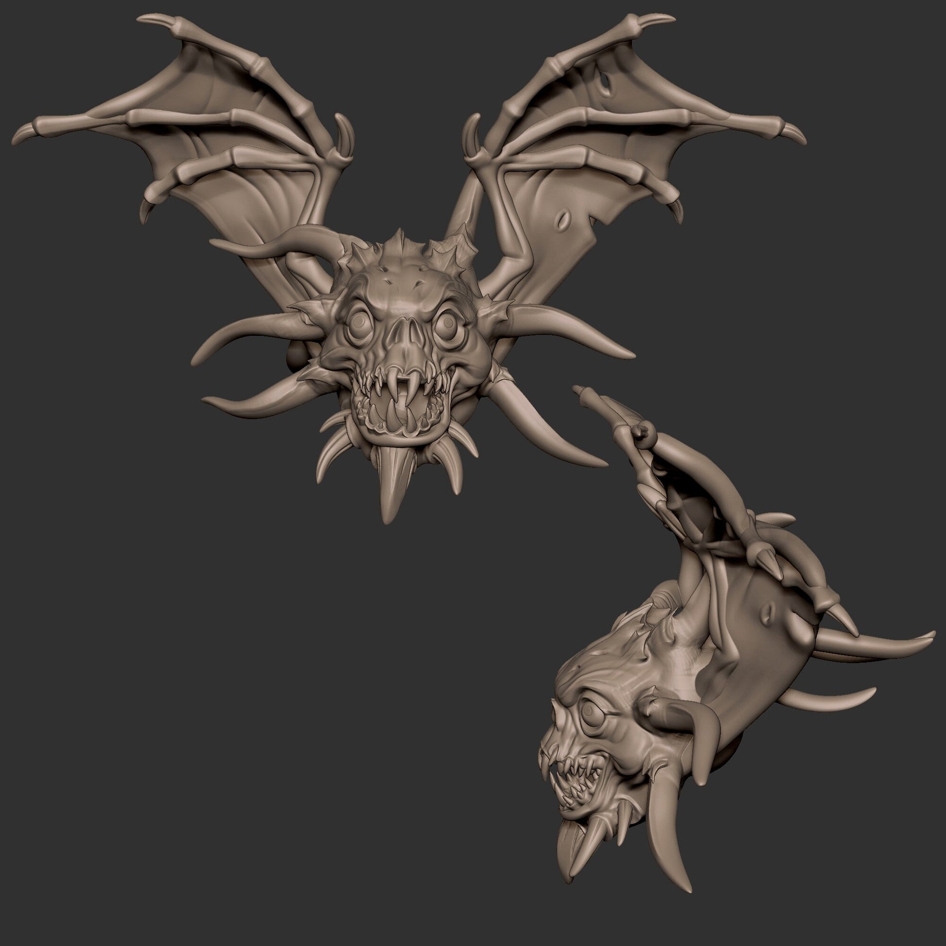 Vargouilles | TABLETOP SCALE | D&D TTRPG Miniature | Bite the Bullet