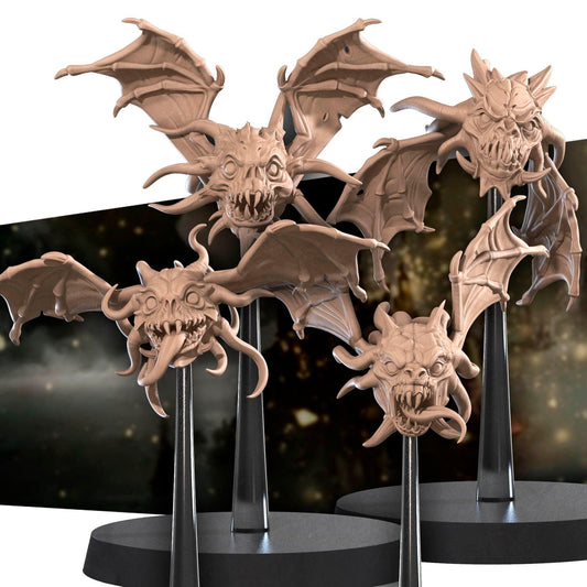 Vargouilles | TABLETOP SCALE | D&D TTRPG Miniature | Bite the Bullet