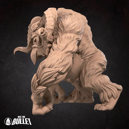 Yeti Monster | TABLETOP SCALE | D&D TTRPG Miniature | Bite the Bullet