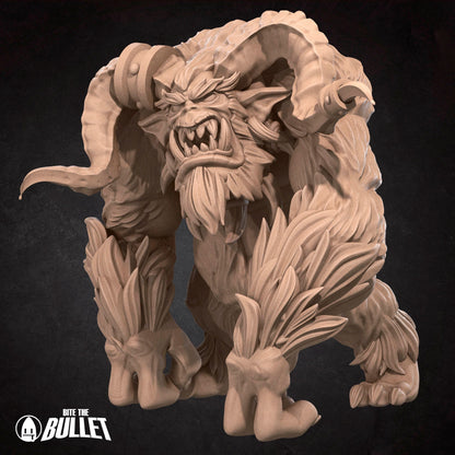 Yeti Monster | TABLETOP SCALE | D&D TTRPG Miniature | Bite the Bullet