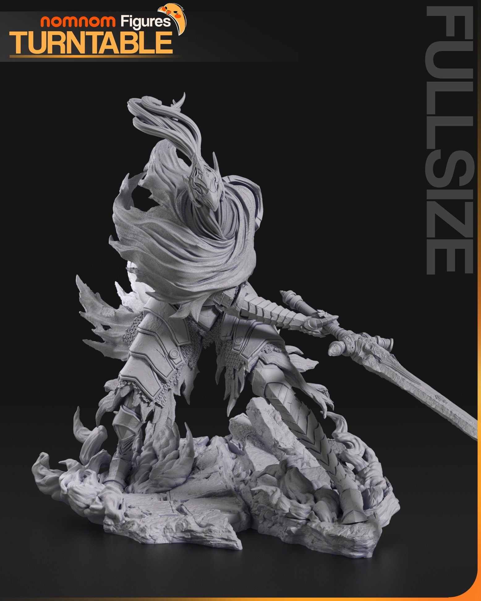 Abyss Walker | Resin Garage Kit Sculpture Video Game Fan Art Statue | Nomnom Figures