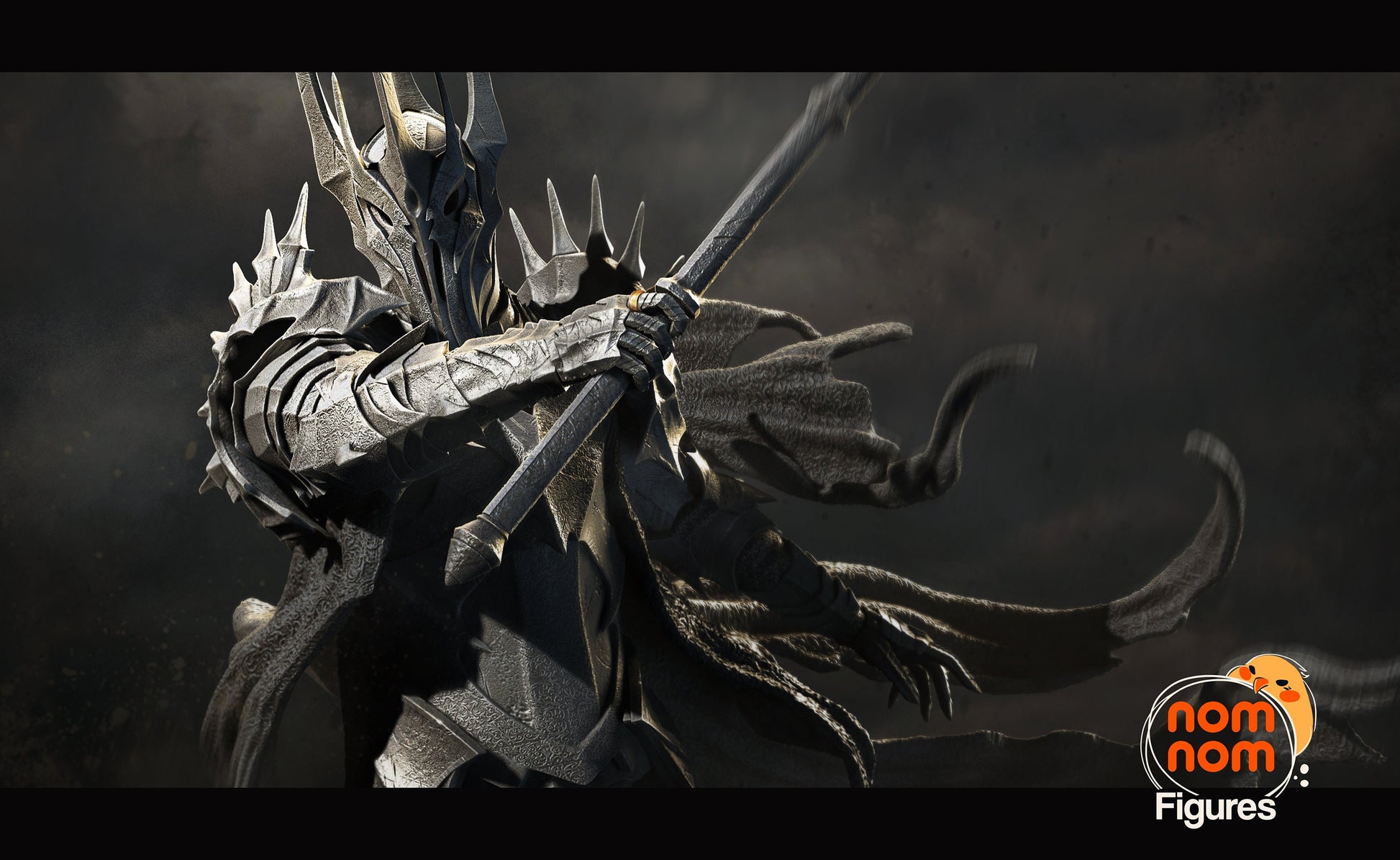 Dark Lord | Resin Garage Kit Figure Movie Book Fan Art | Nomnom Figures