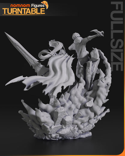 Shadow Monarch | Resin Garage Kit Figure Anime Comic Fan Art | Nomnom Figures