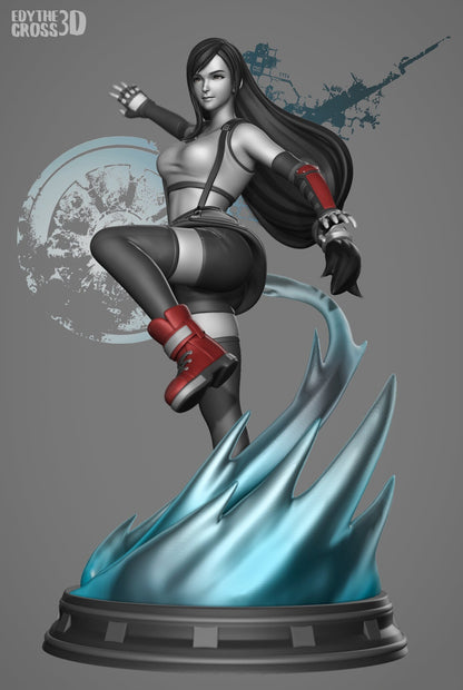 Passionate Pugilist | Resin Garage Kit Figure Game Fan Art | Nomnom Figures