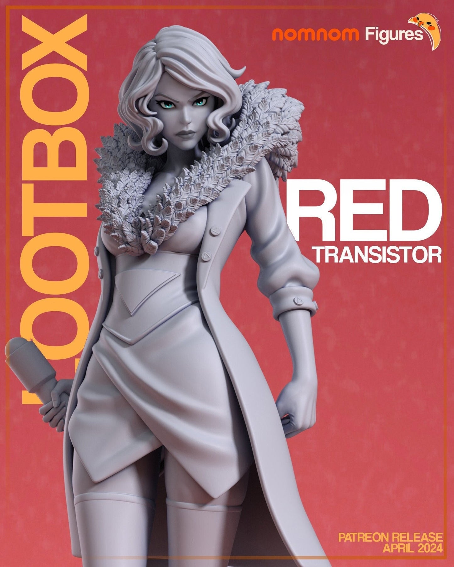Voiceless Singer | Resin Garage Kit Figure Game Fan Art | Nomnom Figures