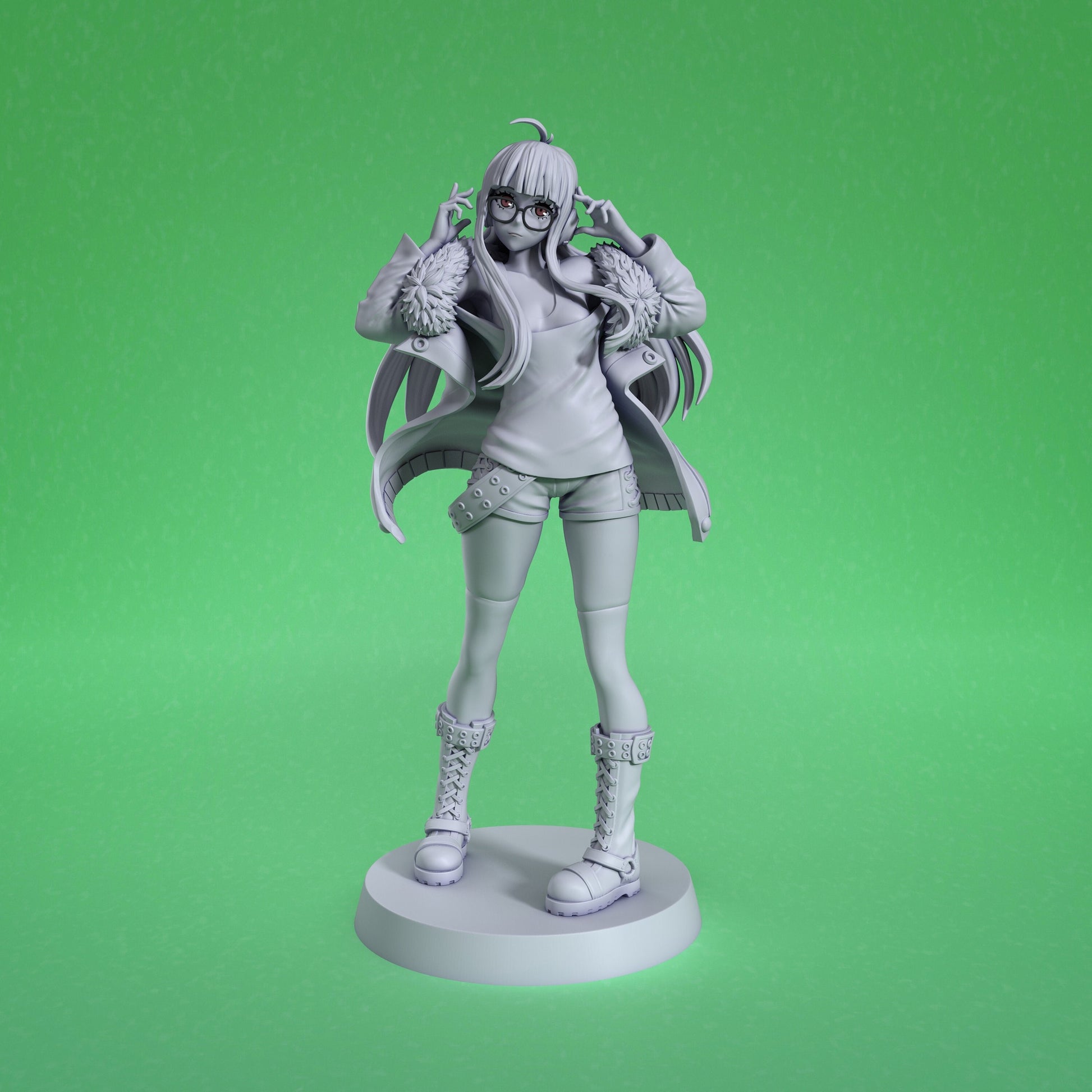 Anxious Oracle | Resin Garage Kit Figure Game Fan Art | Nomnom Figures