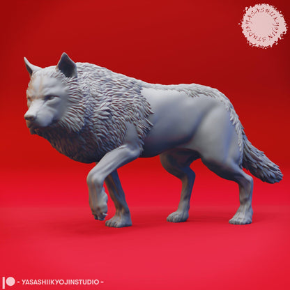 Werewolves and Wolves | TABLETOP SCALE | D&D TTRPG Monster Miniature | Yasashii Kyojin Studio