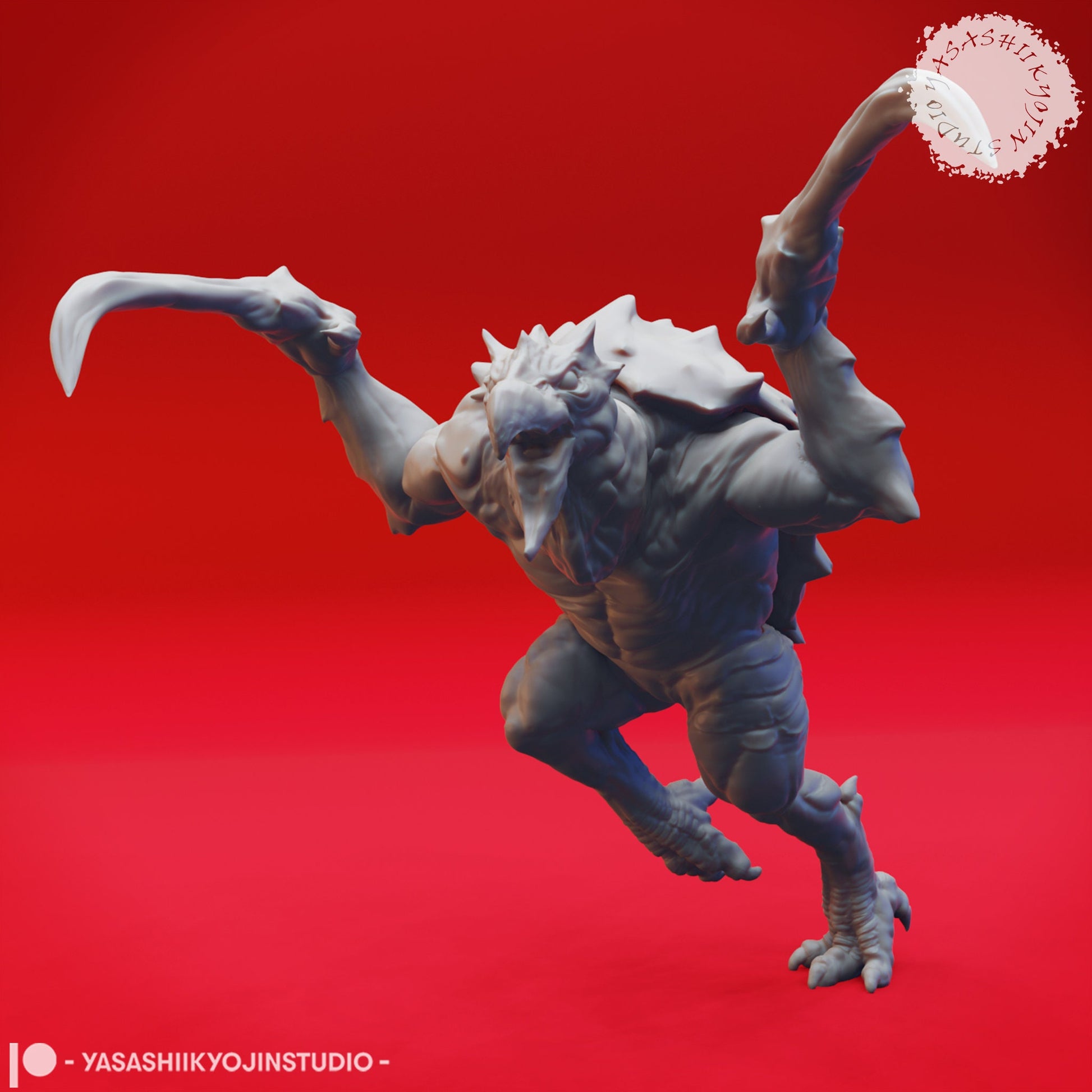 Hook Horror | TABLETOP SCALE | D&D TTRPG Monster Miniature | Yasashii Kyojin Studio