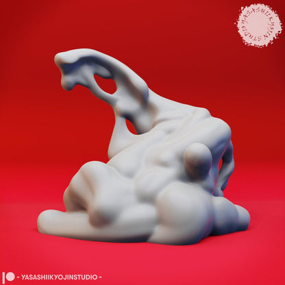 Ochre Jelly Ooze | TABLETOP SCALE | D&D TTRPG Monster Miniature | Yasashii Kyojin Studio