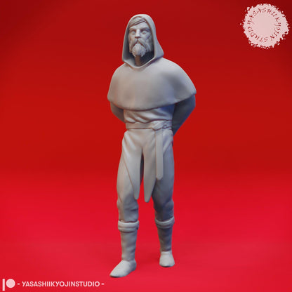 Townsfolk NPCs | TABLETOP SCALE | D&D TTRPG Monster Miniature | Yasashii Kyojin Studio