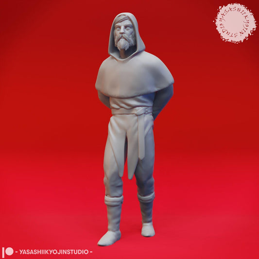 Townsfolk NPCs | TABLETOP SCALE | D&D TTRPG Monster Miniature | Yasashii Kyojin Studio