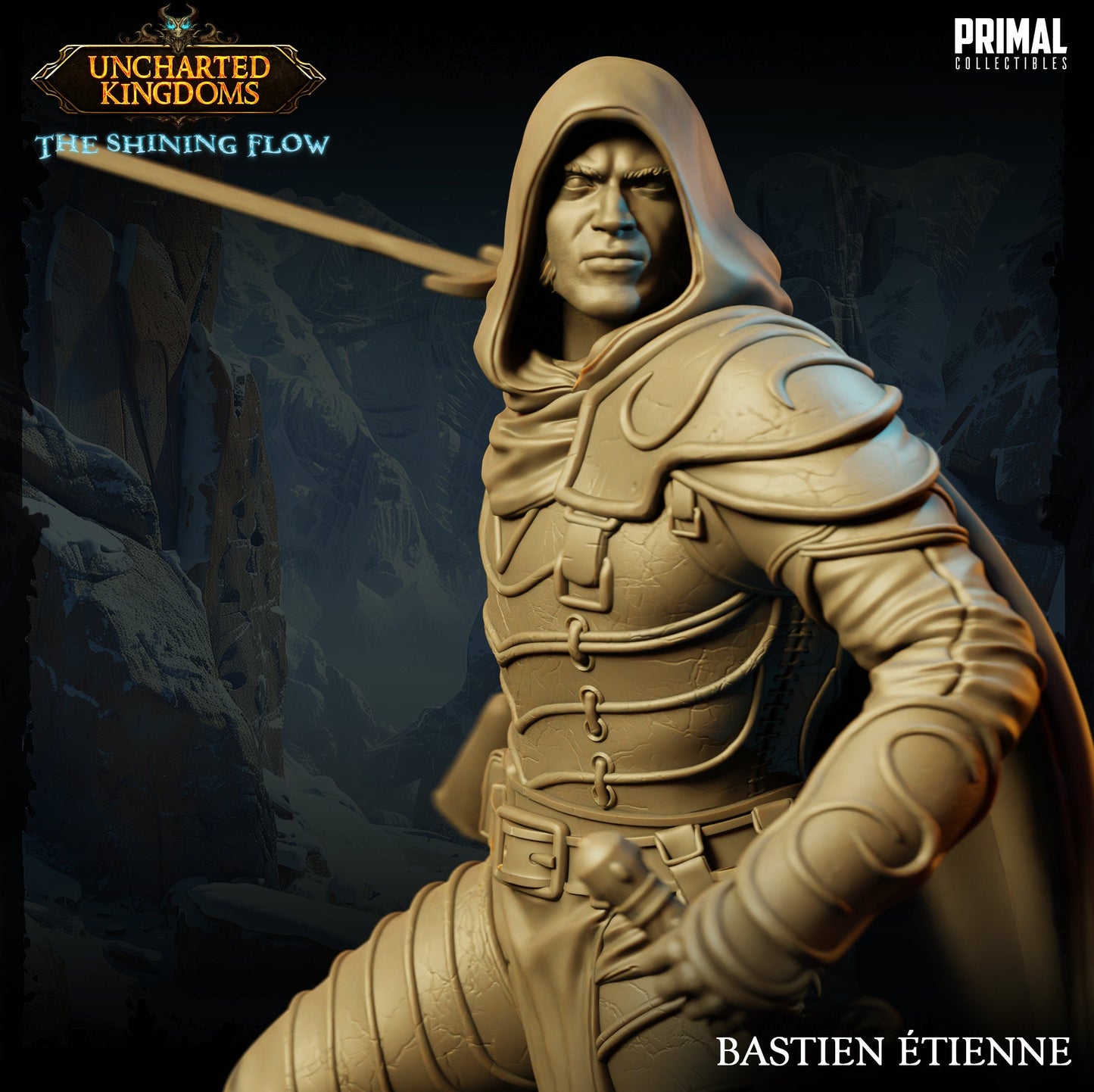 Assassin Bastien | Tabletop Scale | TTRPG D&D Miniature | Primal Collectibles