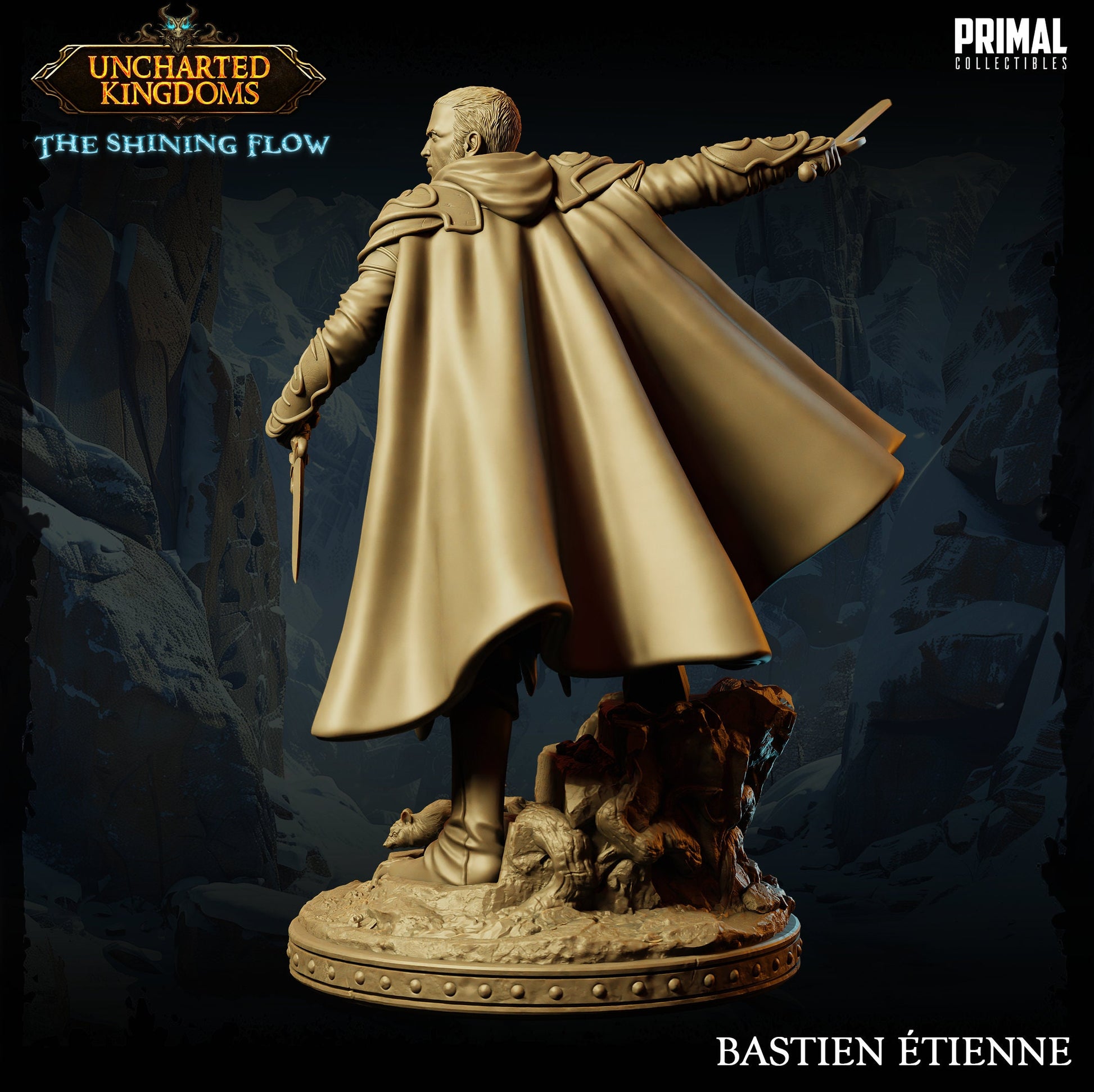 Assassin Bastien | Tabletop Scale | TTRPG D&D Miniature | Primal Collectibles