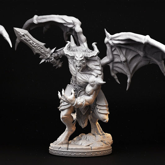 Azvameth Gargoyle | Tabletop Scale | TTRPG D&D Miniature | Primal Collectibles