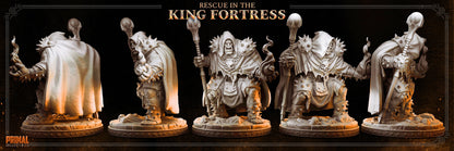 Borgakh Throgson Orc Spellcaster | Rescue in the King Fortress | TTRPG D&D Miniature | Primal Collectibles