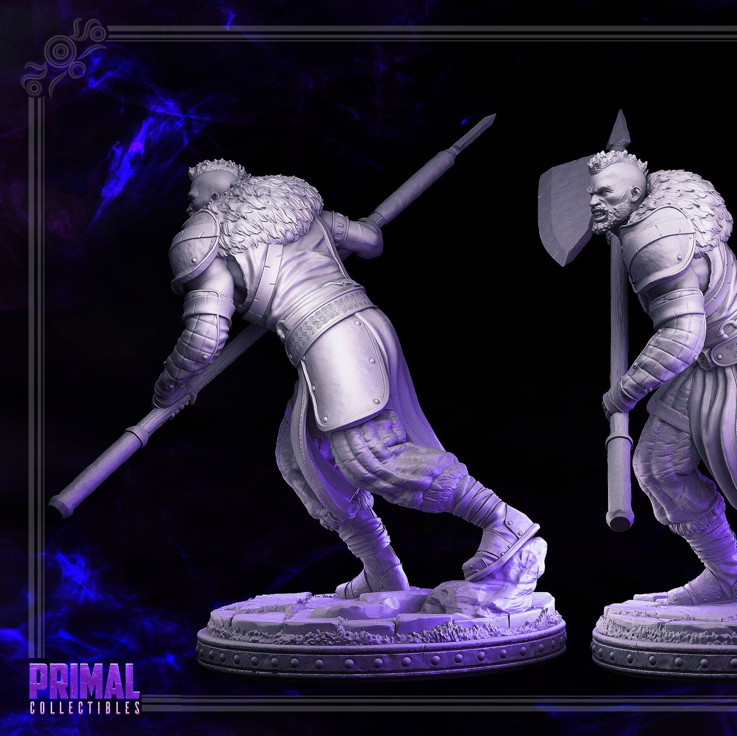 Crane Halberdier | Tabletop Scale | TTRPG D&D Miniature | Primal Collectibles