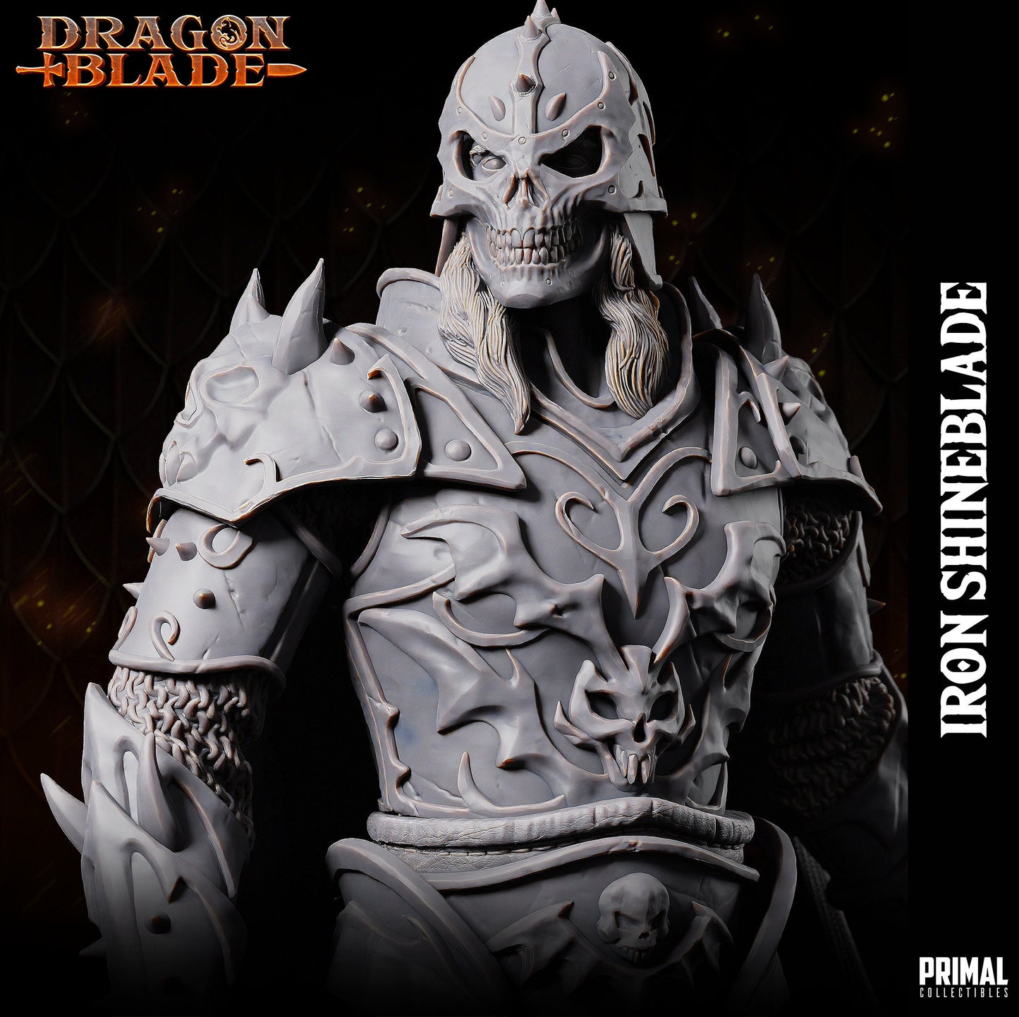 Fighter Iron Shineblade | Tabletop Scale | TTRPG D&D Miniature | Primal Collectibles