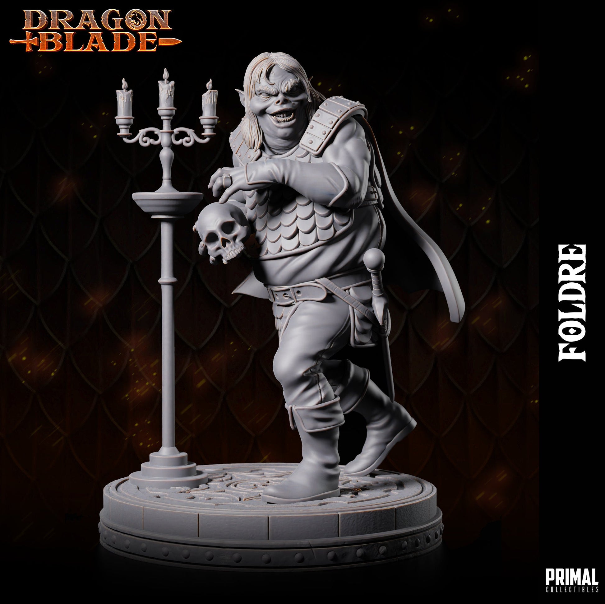 Foldre Fewmaster | Tabletop Scale | TTRPG D&D Miniature | Primal Collectibles