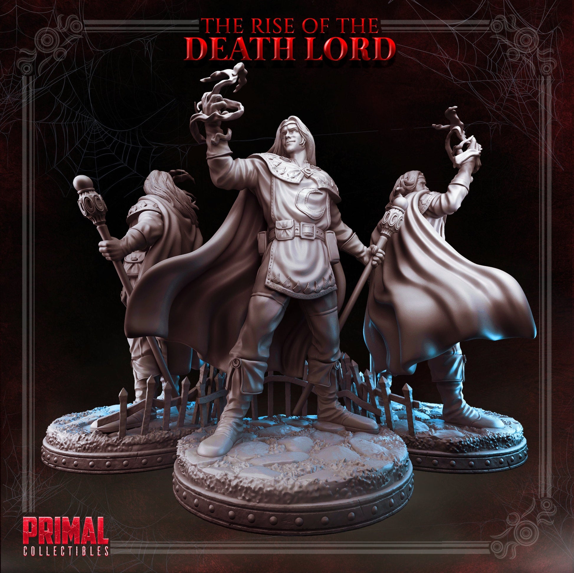Gaspar Wizard | Tabletop Scale | TTRPG D&D Miniature | Primal Collectibles