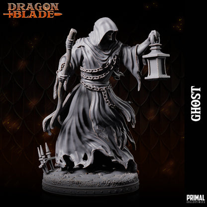 Ghost | Dragonblade | TTRPG D&D Miniature | Primal Collectibles