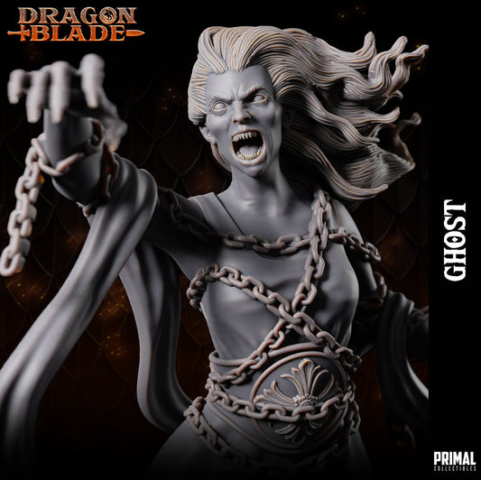 Ghost | Tabletop Scale | TTRPG D&D Miniature | Primal Collectibles