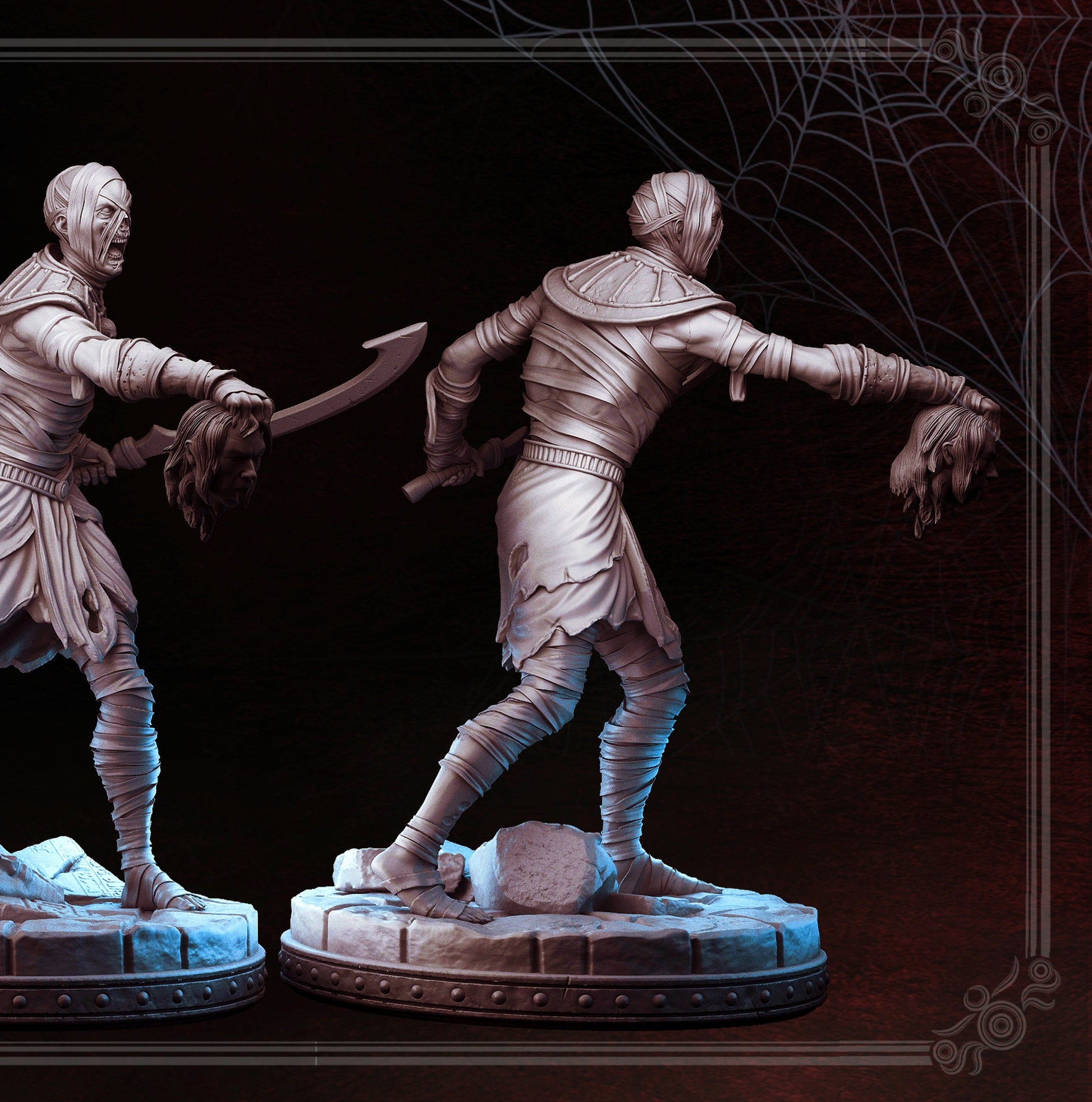 Mummy | Tabletop Scale | TTRPG D&D Miniature | Primal Collectibles