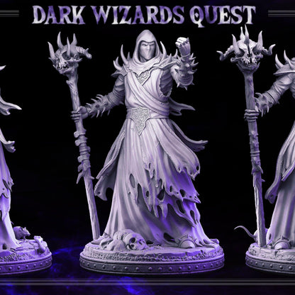 Noxus Boss | Dark Wizards Quest | TTRPG D&D Miniature | Primal Collectibles