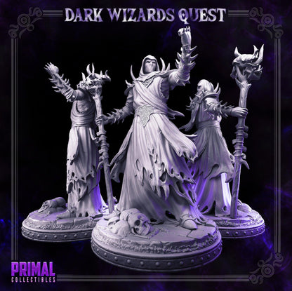 Noxus Boss | Dark Wizards Quest | TTRPG D&D Miniature | Primal Collectibles