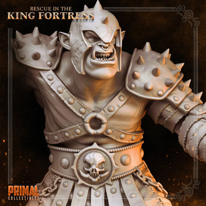 Orc Minion Maknok | Rescue in the King Fortress | TTRPG D&D Miniature | Primal Collectibles