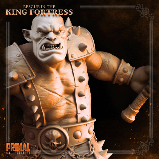 Orc Minion Urzoth | Tabletop Scale | TTRPG D&D Miniature | Primal Collectibles