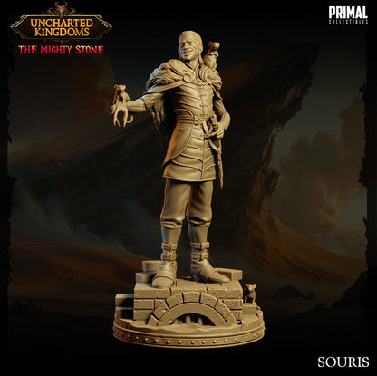 Ratman Soldier Souris | Uncharted Kingdoms | TTRPG D&D Miniature | Primal Collectibles