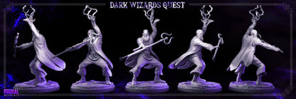 Rayzen Shaka | Dark Wizards Quest | TTRPG D&D Miniature | Primal Collectibles